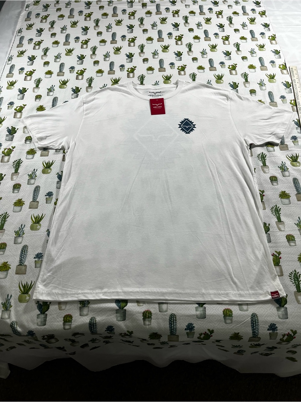 Kimes Ranch Men’s Short Sleeve Shirt NWT White Size XL